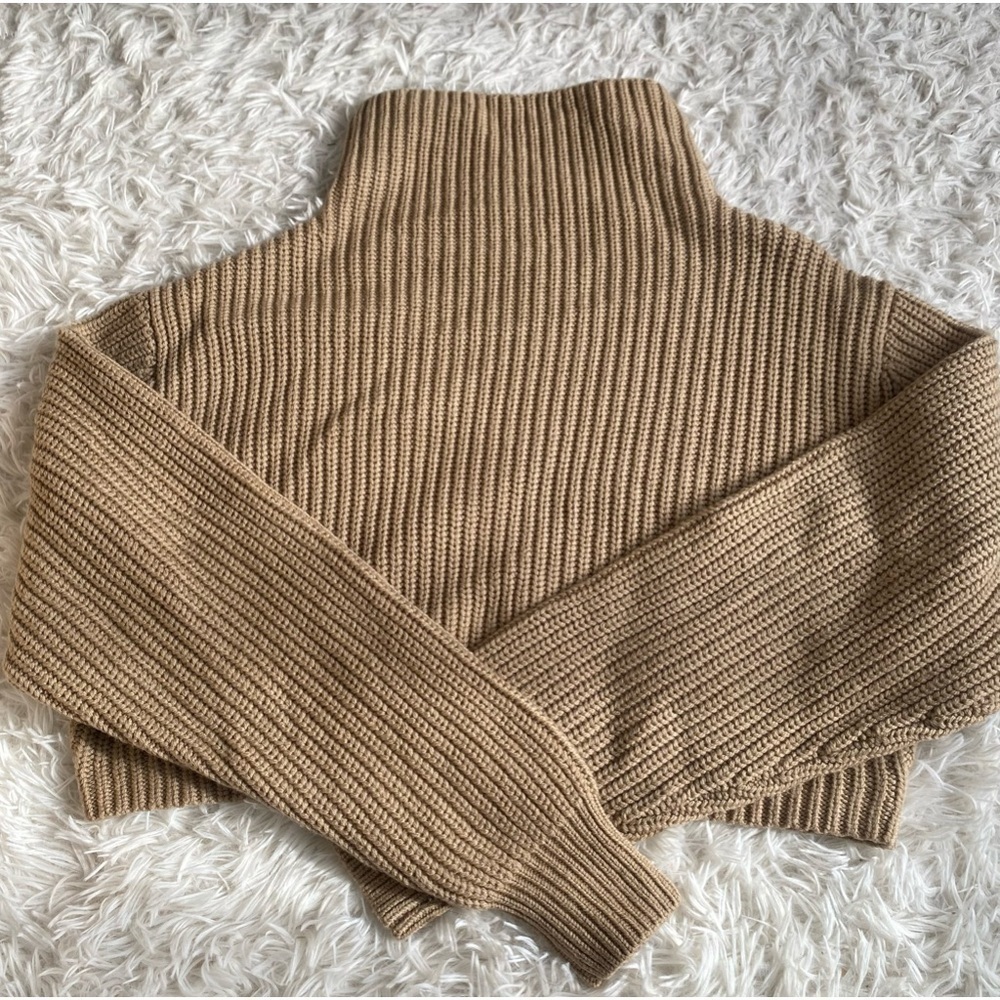 Aritzia Wilfred Montpellier Waist Turtleneck - Picture 2 of 8